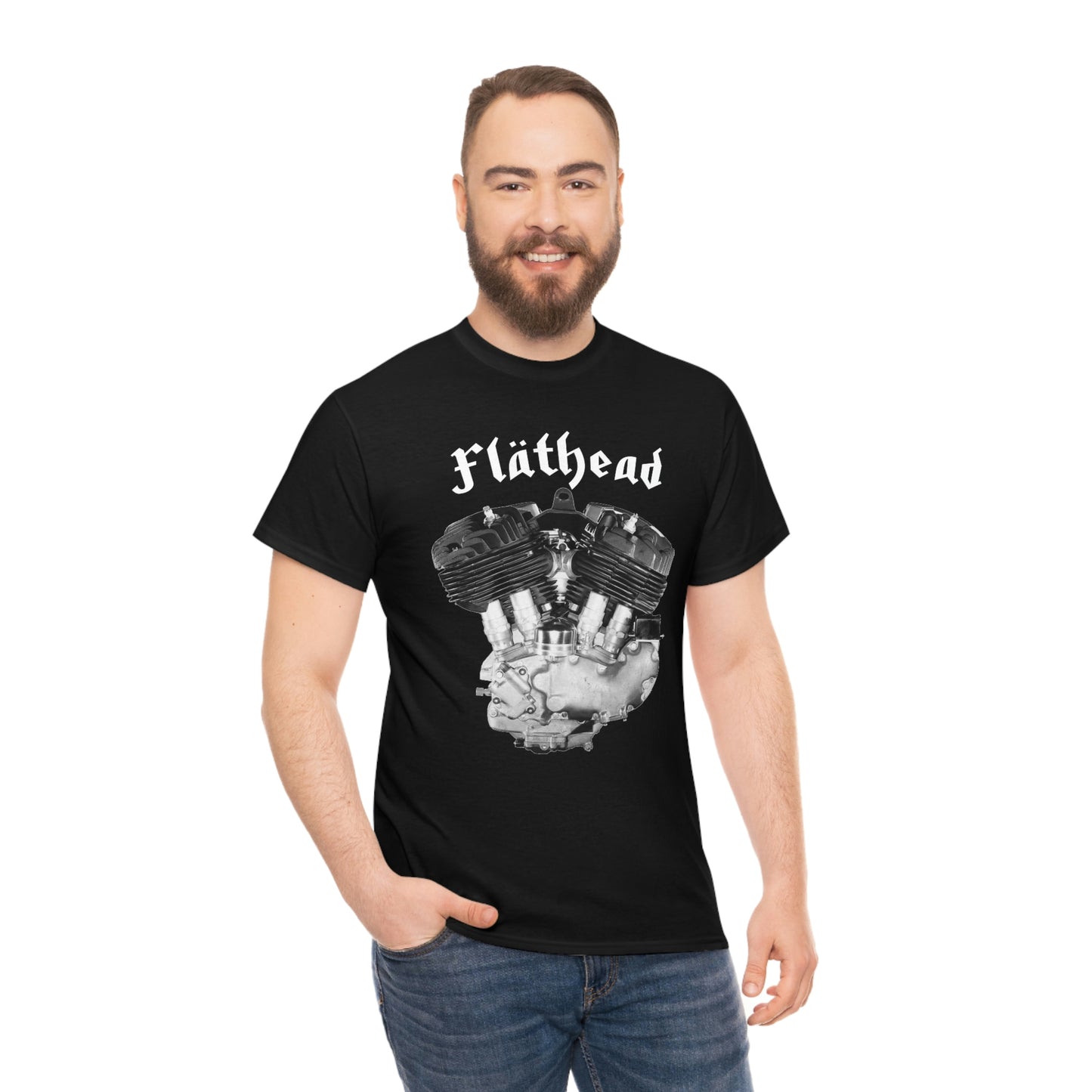 FLATHEAD 1 Unisex Heavy Cotton Tee