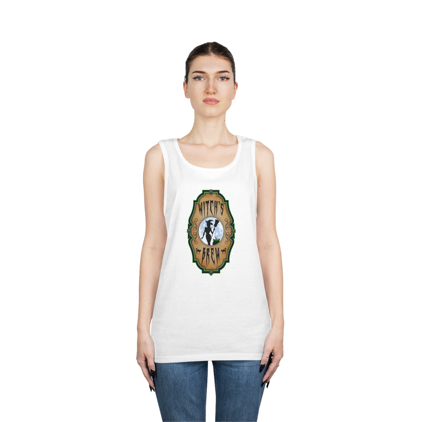 WITCHERY POTIONS 2 (WITCH'S BREW) Unisex Heavy Cotton Tank Top