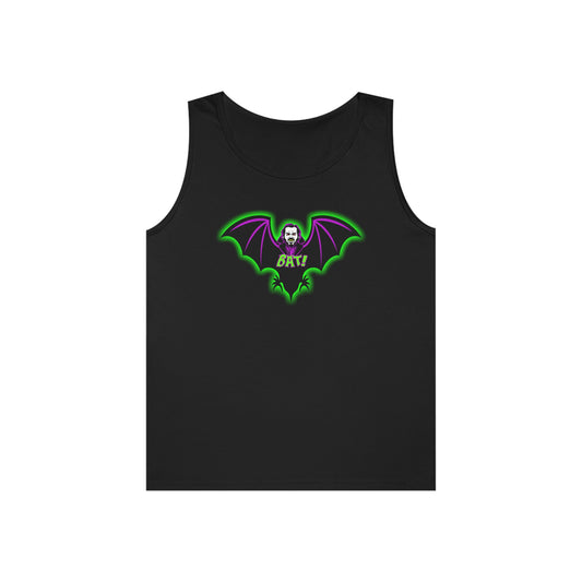 LASZLO BAT Unisex Heavy Cotton Tank Top