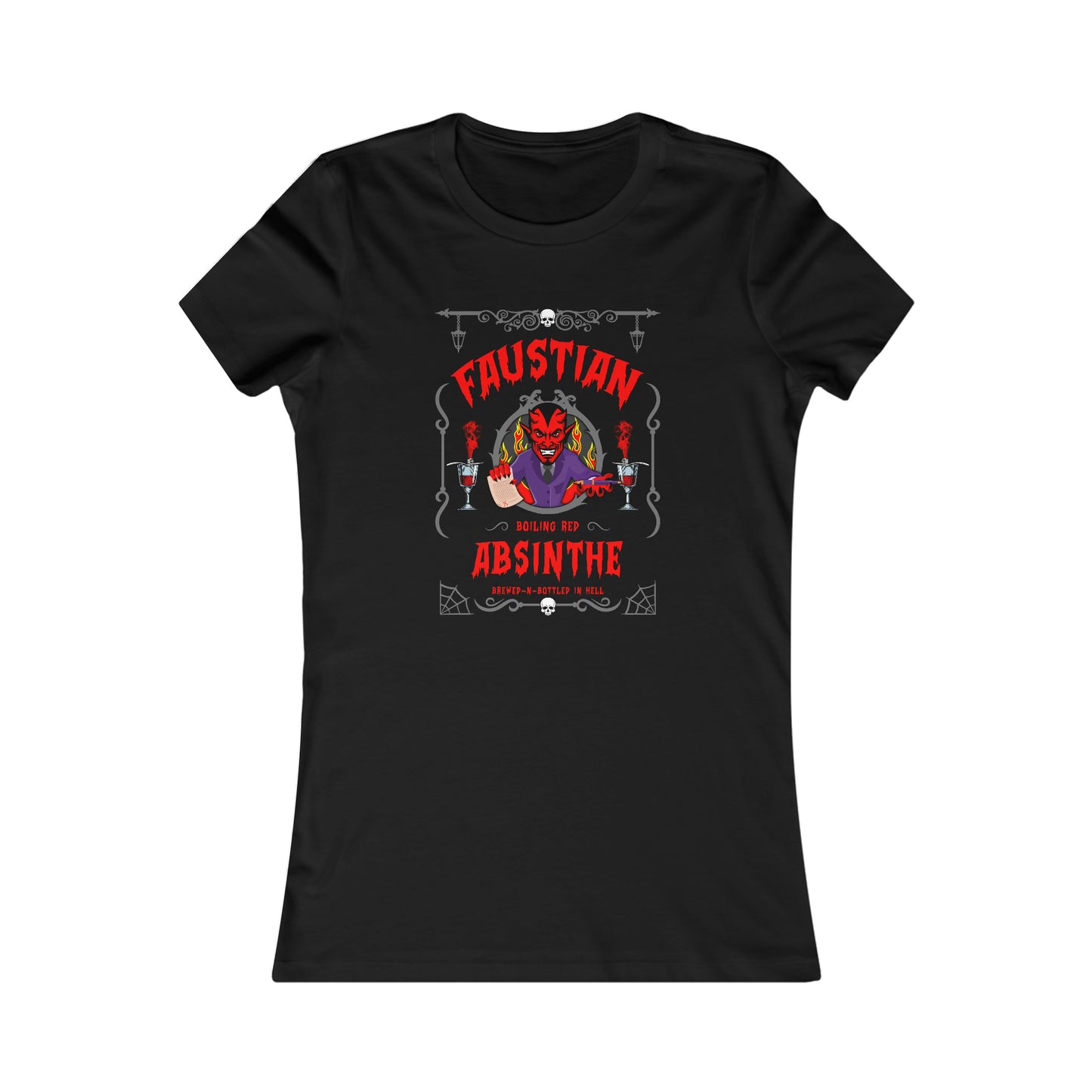 ABSINTHE MONSTERS (FAUST) Women's Favorite Tee