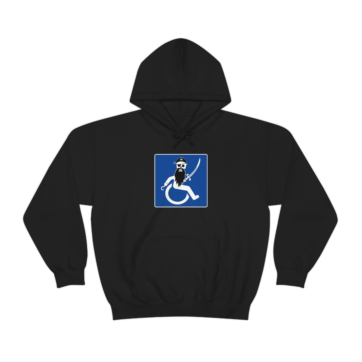 WHEELCHARIOT 4 (Pirate) 2 Unisex Heavy Blend™ Hooded Sweatshirt