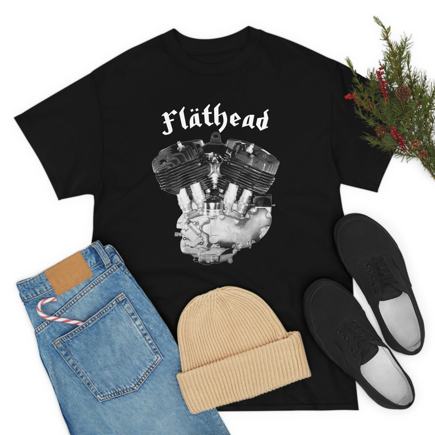 FLATHEAD 1 Unisex Heavy Cotton Tee