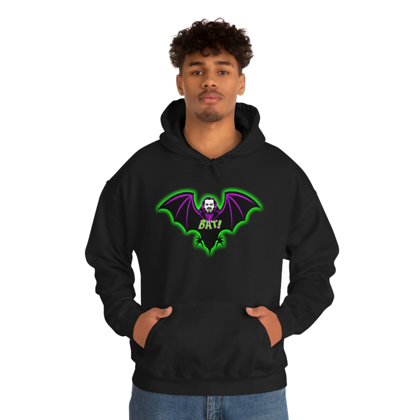 LASZLO BAT Unisex Heavy Blend™ Hooded Sweatshirt