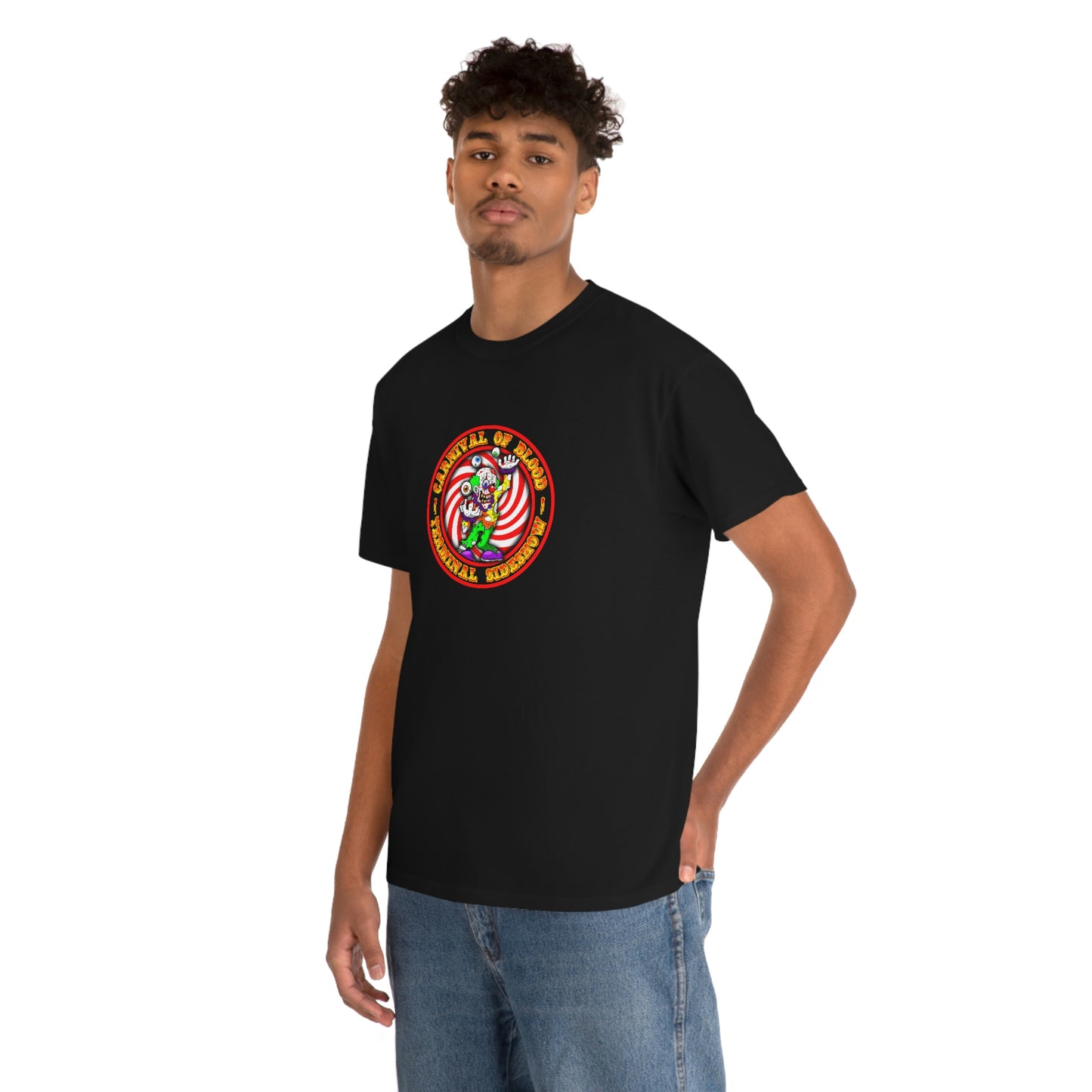 CARNIVAL OF BLOOD - TERMINAL SIDESHOW 2 Unisex Heavy Cotton Tee