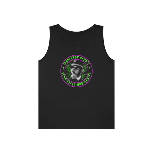 INSPECTOR KEMP - SCHNITZELS UND SCHITT Unisex Heavy Cotton Tank Top