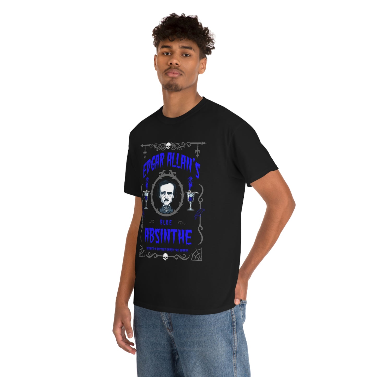 ABSINTHE MONSTERS (POE) Unisex Heavy Cotton Tee