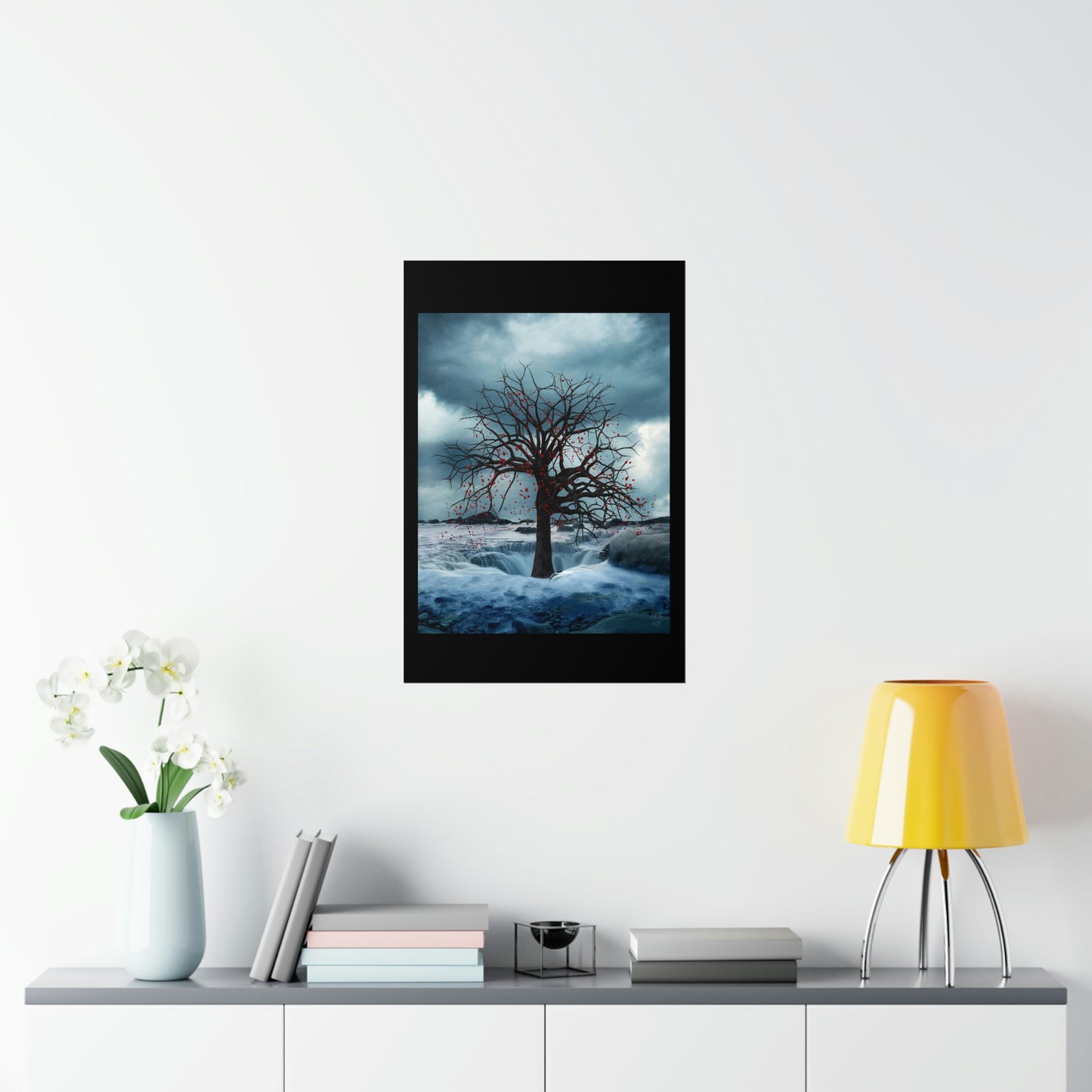 TREE OF LIFE (RED) Premium Matte Vertical Posters
