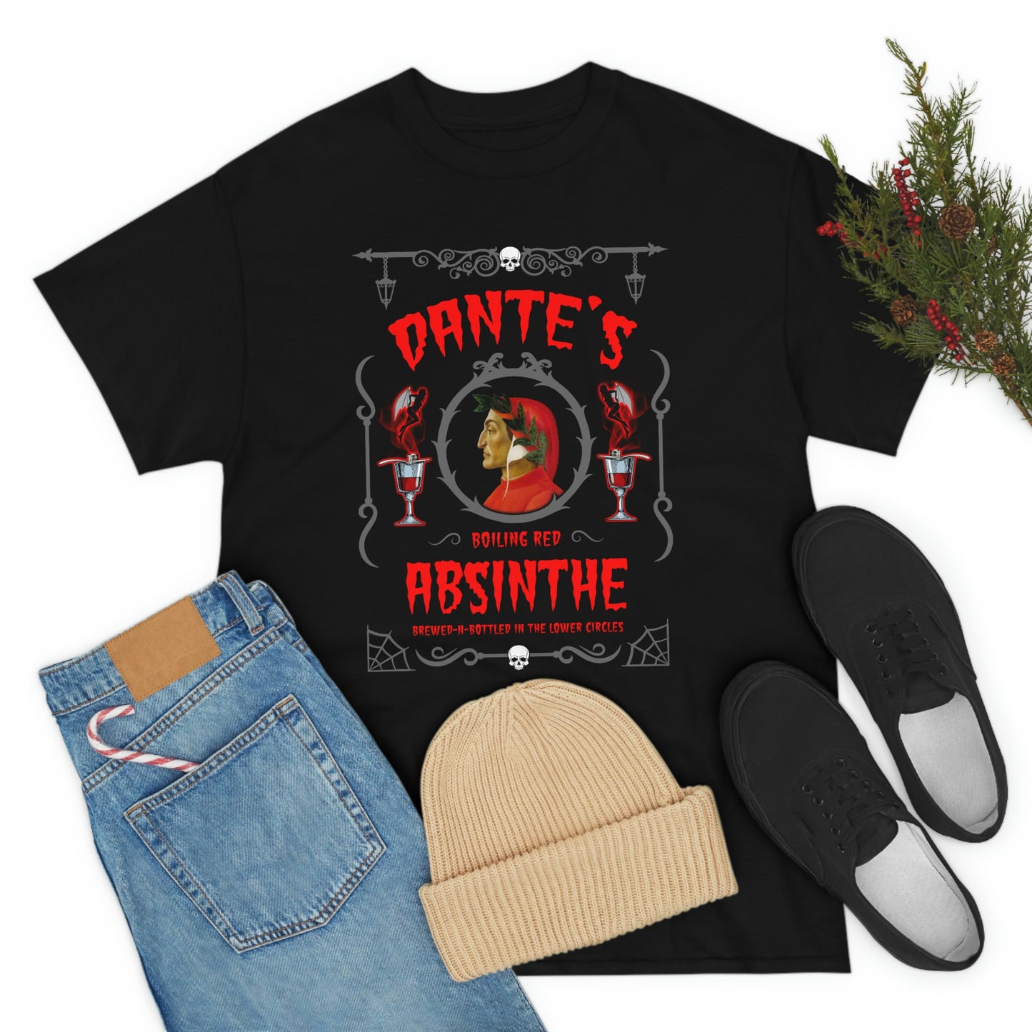 ABSINTHE MONSTERS (DANTE) Unisex Heavy Cotton Tee